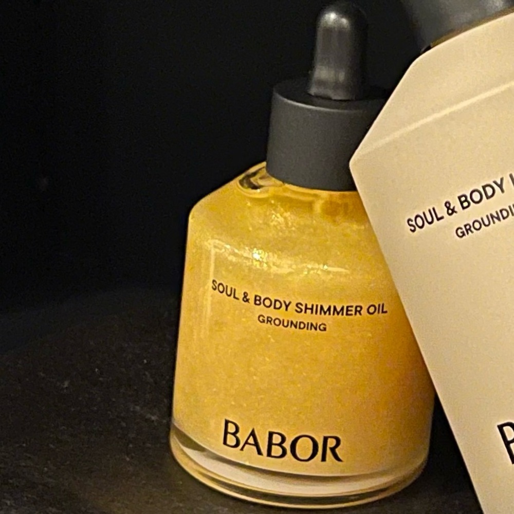 NWT. BABOR Soul & Body Shimmer Oil Grounding 100ML